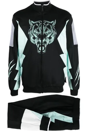 Philipp Plein Survêtement à motif tigre