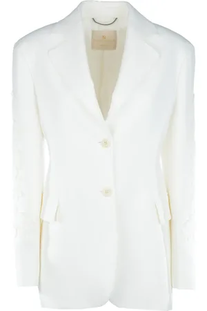ERMANNO SCERVINO Blazer à appliqué floral