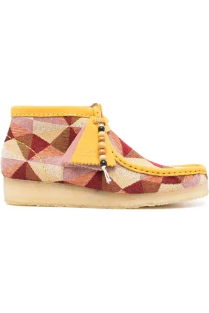 Clarks Bottines Wallabee à motif en jacquard