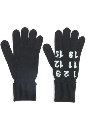 Maison Margiela Gants Numeric en laine