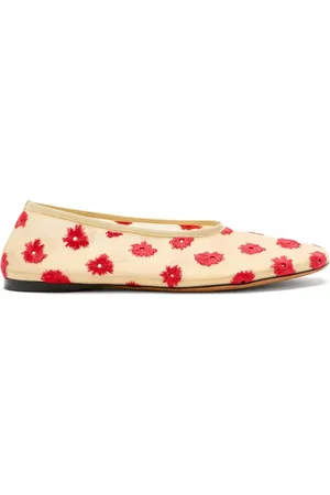 Proenza Schouler Ballerines à fleurs brodées