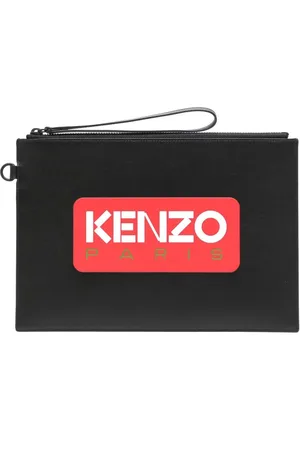 Kenzo Pochette à logo imprimé