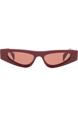 Gucci Lunettes de soleil à monture papillon