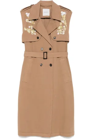 Ermanno Firenze Robe mi-longue en sergé