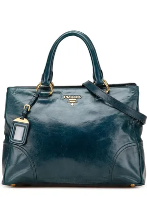 Prada Sac à main Shine en cuir Vitello (2010-2024)