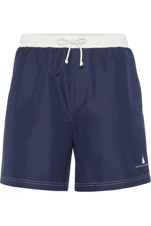 Brunello Cucinelli Logo-print swim shorts