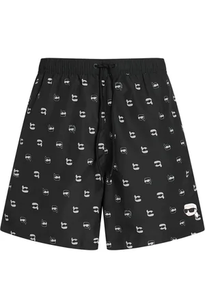 Karl Lagerfeld Short de bain à logo Ikon