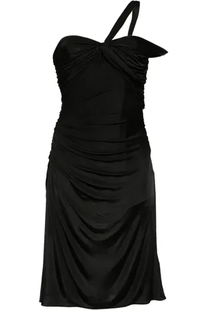 Tom Ford Robe mi-longue torsadée à une épaule
