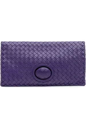 Bottega Veneta Pochette en cuir Nappa Intrecciato à fermoir tourniquet (2012-2024)