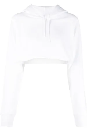 Givenchy Hoodie en coton à coupe crop