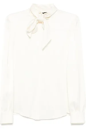 Tom Ford Blouse en satin à détail de nœud