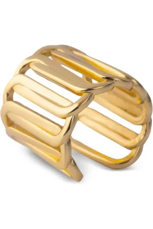 FEDERICA TOSI Square Gold Ring
