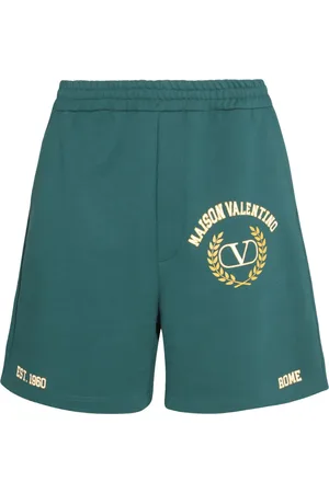 VALENTINO GARAVANI Short en coton à détail VLOGO