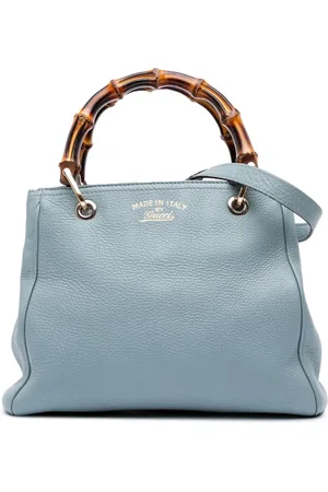 Gucci Petit sac à bandoulière Bamboo Shopper en cuir de veau (2016-2024)