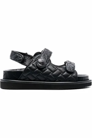 Kurt Geiger Sandales matelassées à attache scratch