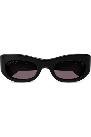 Gucci Lunettes de soleil à monture ovale