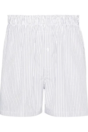 Maison Margiela Short en coton à rayures