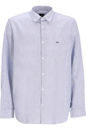 Armani Exchange Chemise à logo brodé