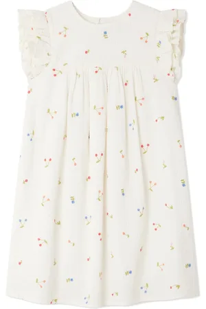 BONPOINT Robe Florentine à design brodé