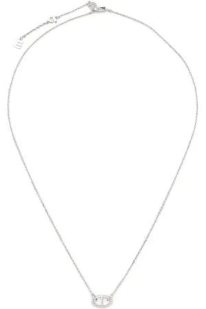 APM Monaco Collier Maille Marine