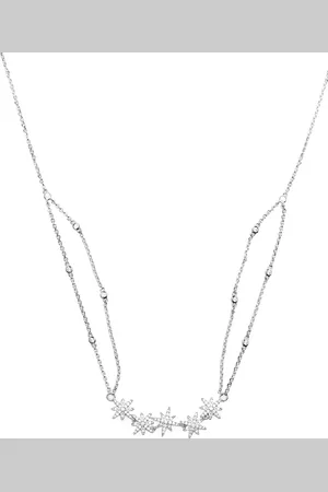 APM Monaco Collier à ornements en cristal