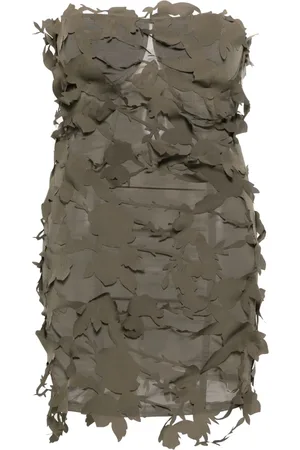BLUMARINE Robe-bustier à coupe courte