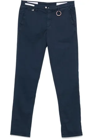 sartoria tramarossa Pantalon à patch logo