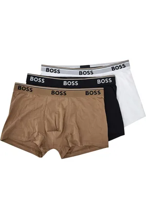 HUGO BOSS Lot de trois slips à bande logo