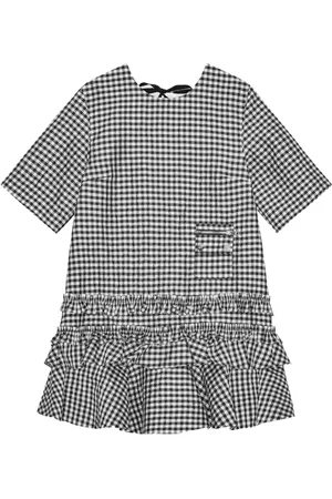 Ganni Robe à carreaux vichy