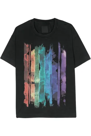 Givenchy T-shirt en coton à imprimé graphique