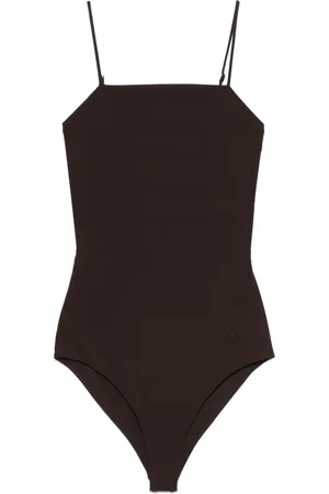 Jil Sander Maillot de bain à logo brodé