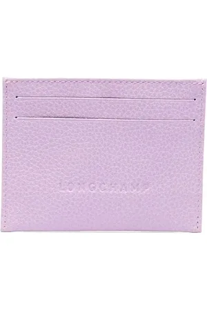 Longchamp Porte-cartes Le Foulonné en cuir