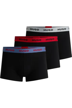 HUGO BOSS Lot de trois boxers en coton stretch