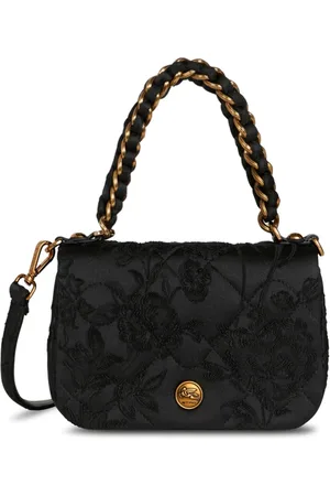 Etro Mini sac Bond à fleurs en jacquard