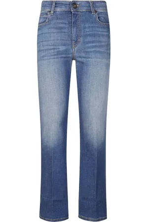Max Mara Jean en coton stretch