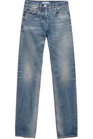 Prada Jean à patch logo