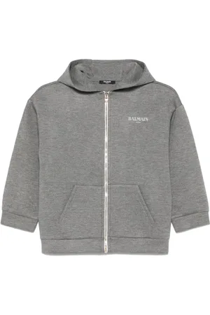 Balmain Hoodie à logo imprimé