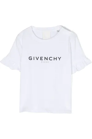 Givenchy T-shirt volanté à logo imprimé