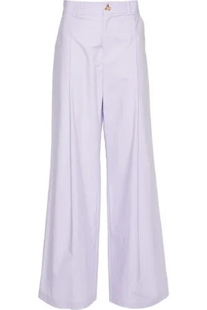 AERON Pantalon palazzo Wellen
