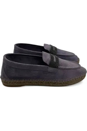 Brunello Cucinelli Espadrilles à ornements métalliques
