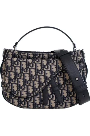 Dior Mini sac à bandoulière Oblique Canvas Soft Saddle (2021)