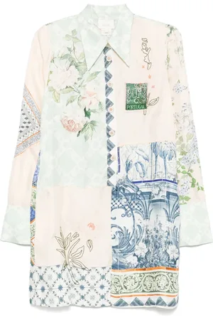 Camilla Robe-chemise à imprimé Jardim Party