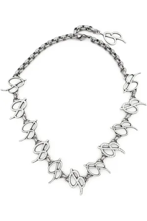 BLUMARINE Collier à logo