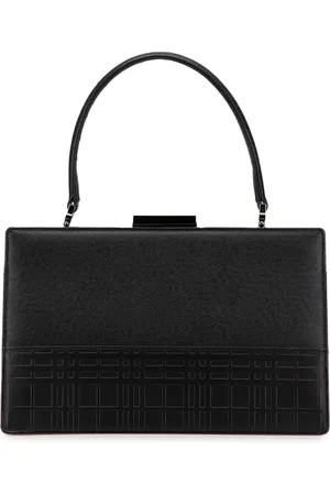 Burberry 2000-2017 House Check Embossed Leather handbag