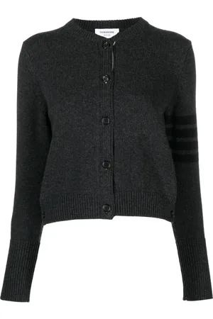 Thom Browne Cardigan en laine à détails rayés