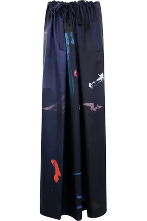 DANIELA GREGIS Printed trousers