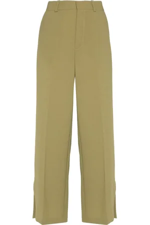 AERON Pantalon droit Griffin en crêpe
