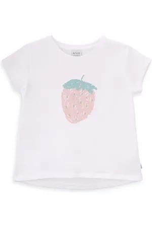 KNOT T-shirt à imprimé fraise