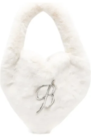 BLUMARINE Sac porté épaule à design de cœur
