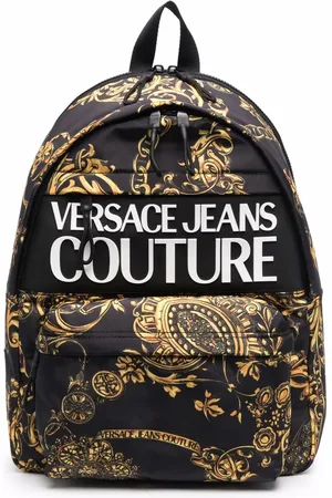 VERSACE Sac à dos zippé à imprimé baroque